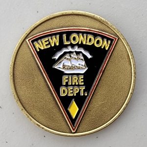 NEW LONDON FIRE DEPT - Challenge Coin