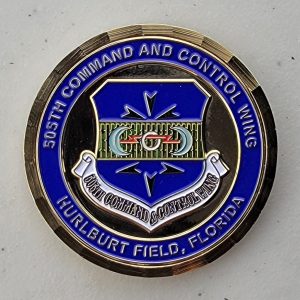 505TH COMMAND AND CONTROL WING - Challenge Coin