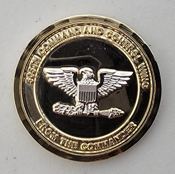 505TH COMMAND AND CONTROL WING - Challenge Coin - Image 2