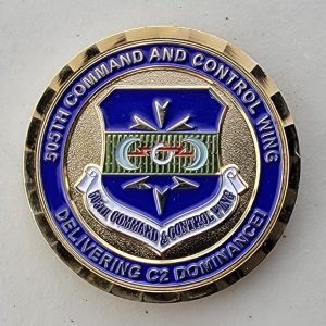 505TH COMMAND AND CONTROL WING - C2 - Challenge Coin