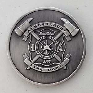 ALBUQUERQUE FIRE DEPT - Challenge Coin