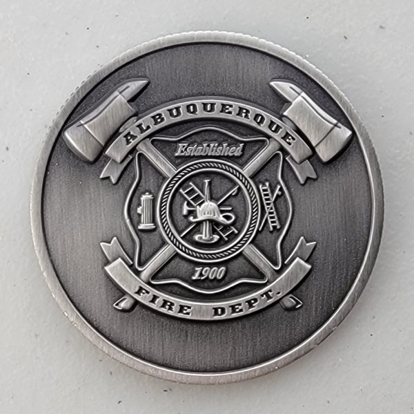 ALBUQUERQUE FIRE DEPT - Challenge Coin