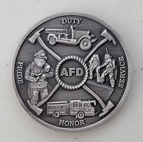ALBUQUERQUE FIRE DEPT - Challenge Coin - Image 2