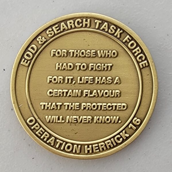 EOD & SEARCH TASK FORCE - Challenge Coin - Image 2