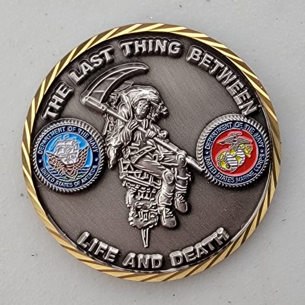 AME SEAT MECH - Challenge Coin - Image 2