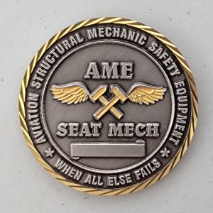 AME SEAT MECH - Challenge Coin