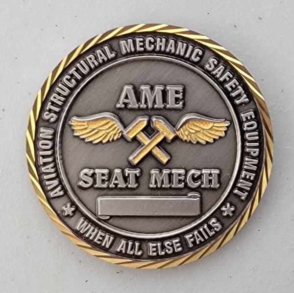 AME SEAT MECH - Challenge Coin
