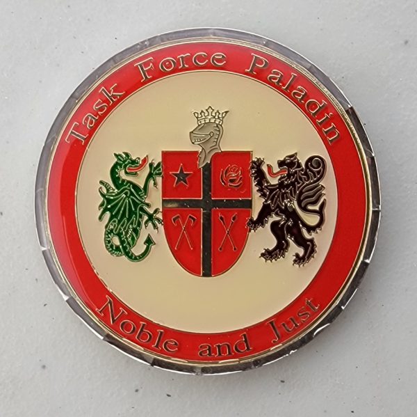 TASK FORCE PALADIN - Challenge Coin