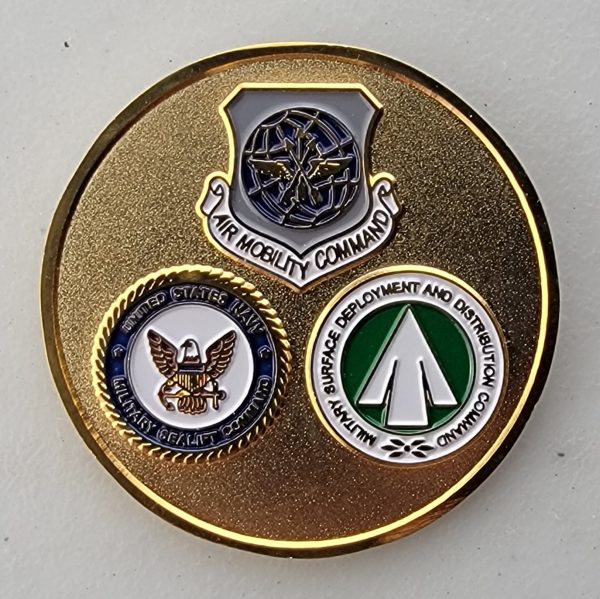 US TRANSPORTATION COMMAND - Challenge Coin - Image 2