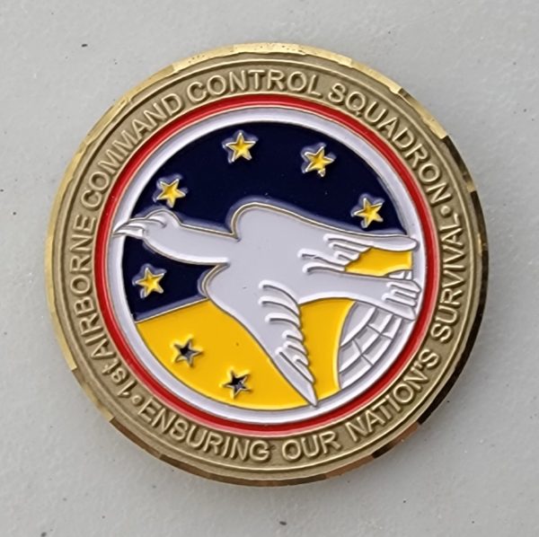 1ST AIRBORNE COMMAND CONTROL SQUADRON - Challenge Coin