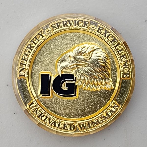 AIR FORCE RESERVE COMMAND - IG - Challenge Coin - Image 2