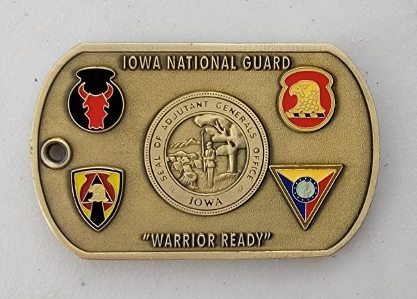 IOWA NATIONAL GUARD - CWO - Challenge Coin - Image 2