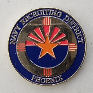 NAVY RECRUITING DISTRICT PHOENIX - Challenge Coin