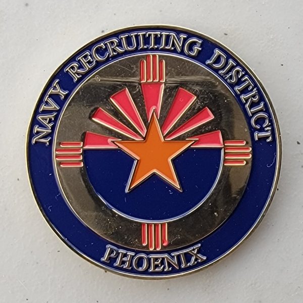 NAVY RECRUITING DISTRICT PHOENIX - Challenge Coin