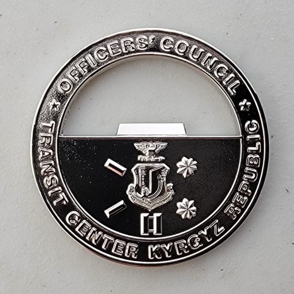 MANAS OFFICERS COUNCIL - Challenge Coin - Image 2
