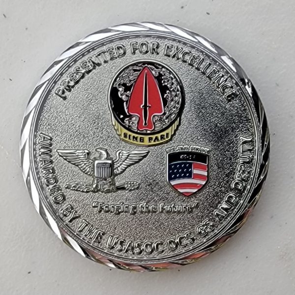 AIRBORNE - G5 - w/ EPOXY - Challenge Coin - Image 2