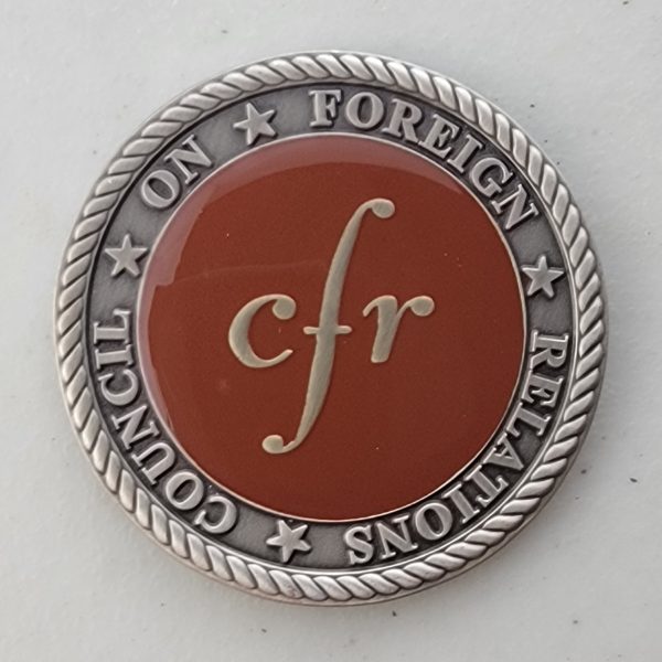 COUNCIL ON FOREIGN RELATIONS - Challenge Coin