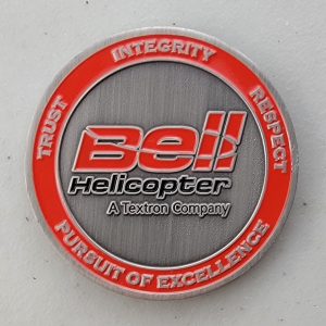 BELL HELICOPTER - SCM - Challenge Coin