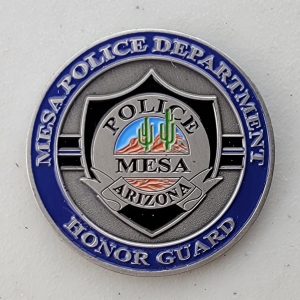 MESA POLICE DEPARTMENT - HONOR GUARD - Challenge Coin