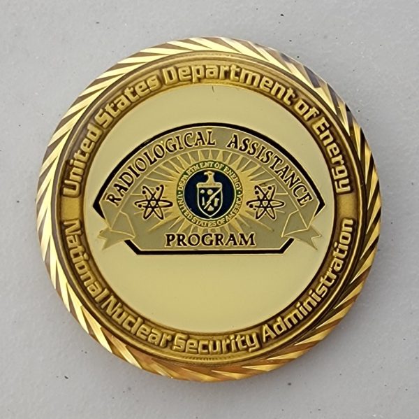 DOE - RADIOLOGIAL ASSISTANCE PROGRAM - RAPTER - Challenge Coin