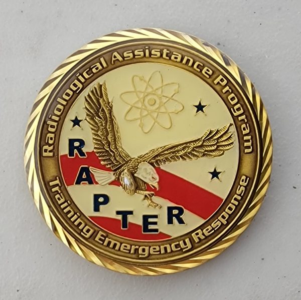 DOE - RADIOLOGIAL ASSISTANCE PROGRAM - RAPTER - Challenge Coin - Image 2