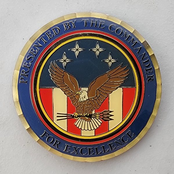 4TH MANPOWER REQUIREMENTS SQUADRON - Challenge Coin - Image 2