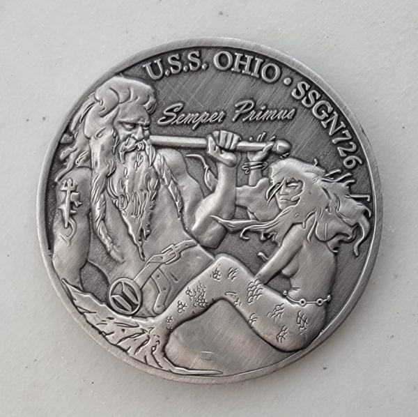 USS OHIO - SSGN726 - Challenge Coin