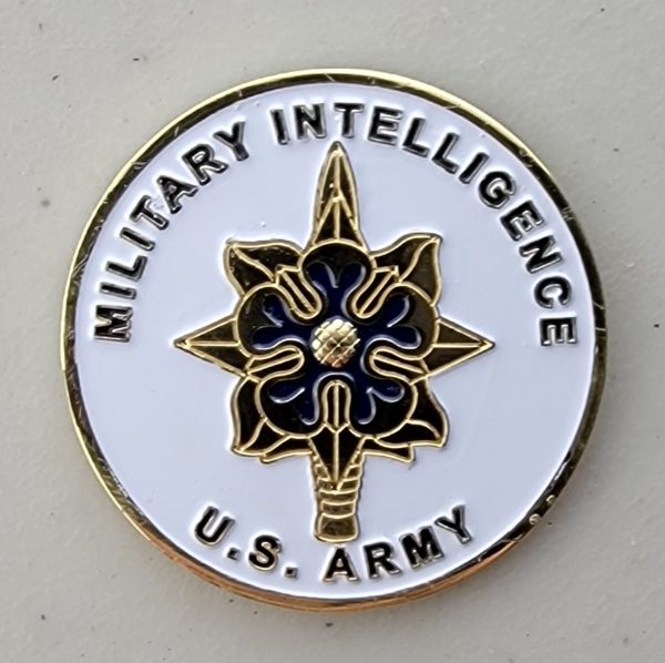 US ARMY - MILITARY INTELLIGENCE - HAPPY FRIDAY - Challenge Coin