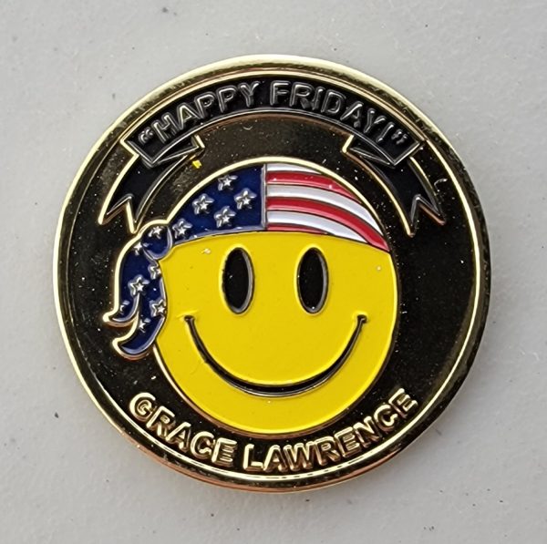 US ARMY - MILITARY INTELLIGENCE - HAPPY FRIDAY - Challenge Coin - Image 2