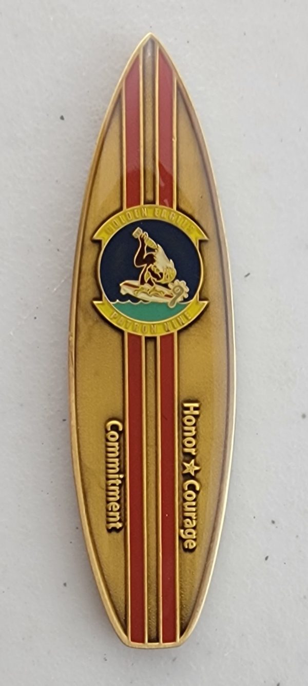 GOLDEN EAGLES - PATRON NINE - Challenge Coin