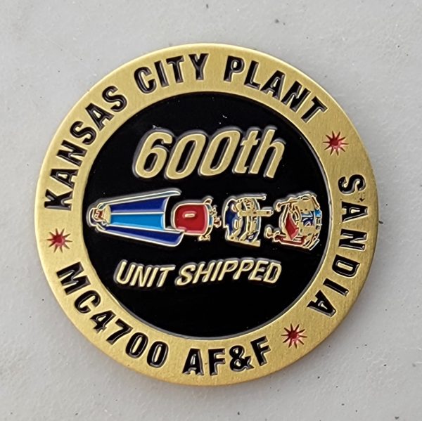W76-1/MK4A - TRIDENT II - NNSA - DOD - Challenge Coin - Image 2