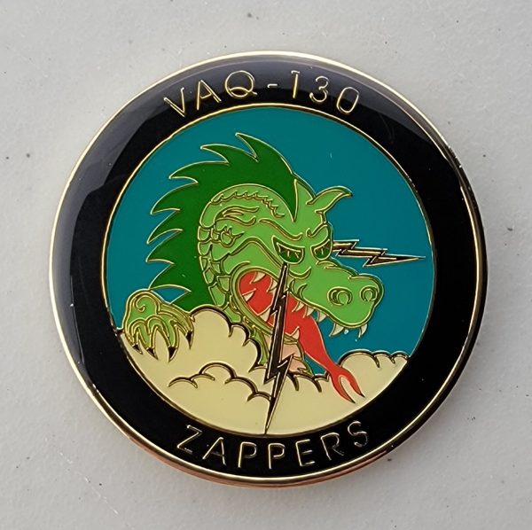 VAQ-130 - ZAPPERS - Challenge Coin - Image 2