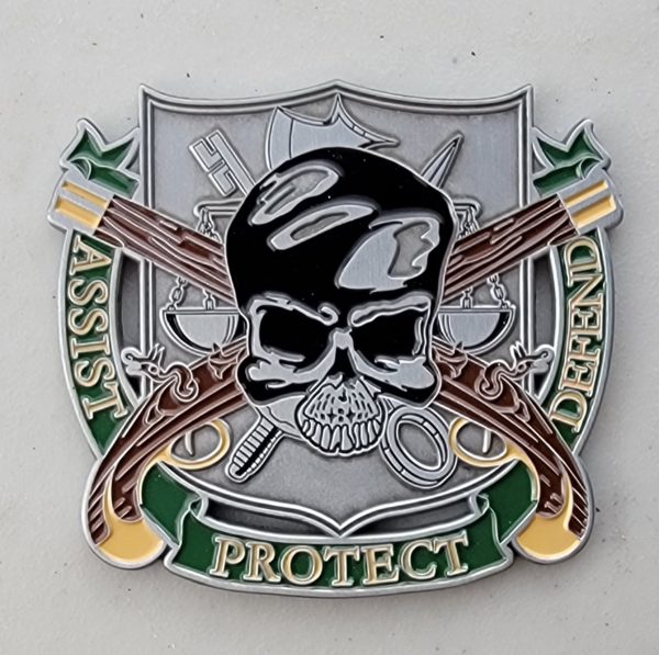 270TH  MP CO - Challenge Coin