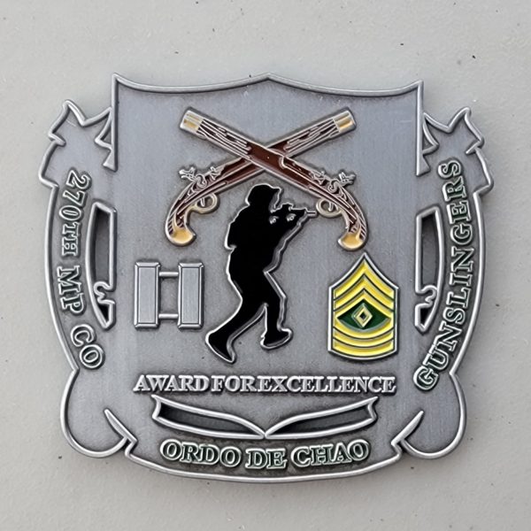 270TH  MP CO - Challenge Coin - Image 2
