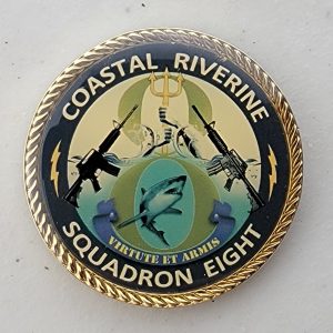 COASTAL RIVERINE - SQUADRON EIGHT - CO - Challenge Coin