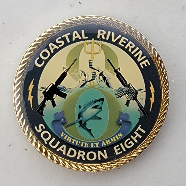COASTAL RIVERINE - SQUADRON EIGHT - CO - Challenge Coin