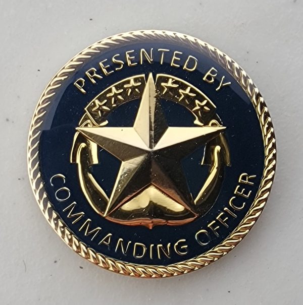 COASTAL RIVERINE - SQUADRON EIGHT - CO - Challenge Coin - Image 2