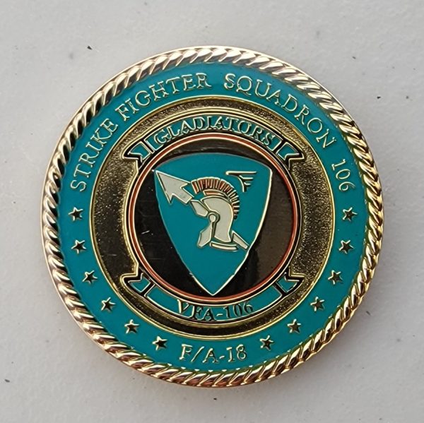 STRIKE FIGHTER SQUADRON 106 - VFA-106 - CO - Challenge Coin