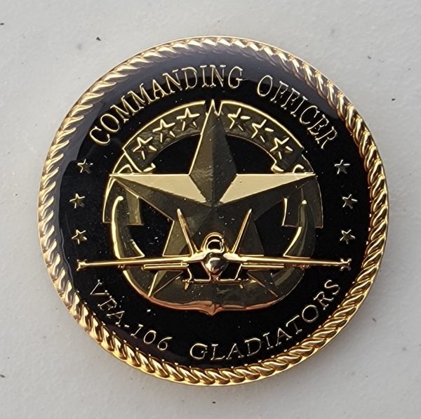 STRIKE FIGHTER SQUADRON 106 - VFA-106 - CO - Challenge Coin - Image 2