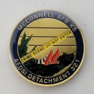 MCONNELL AFB, KS - AFOSI DETACHMENT 321 - Challenge Coin