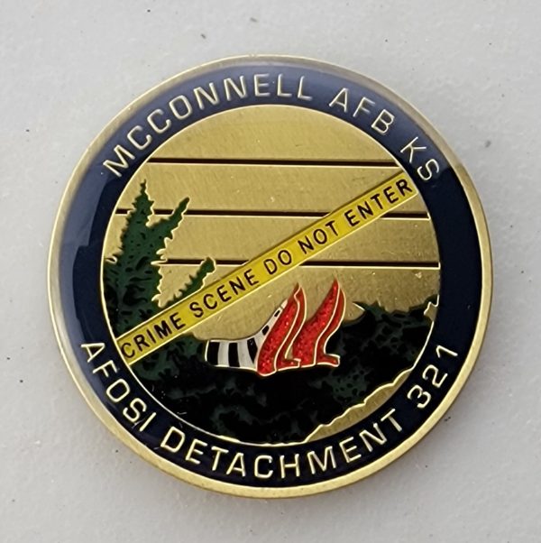 MCONNELL AFB, KS - AFOSI DETACHMENT 321 - Challenge Coin