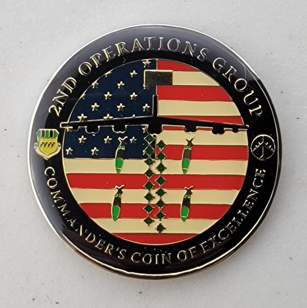 2ND OPERATIONS GROUP - Challenge Coin - Image 2
