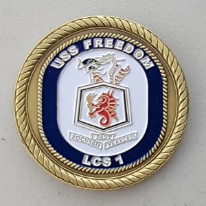 USS FREEDOM - LCS1 - Challenge Coin