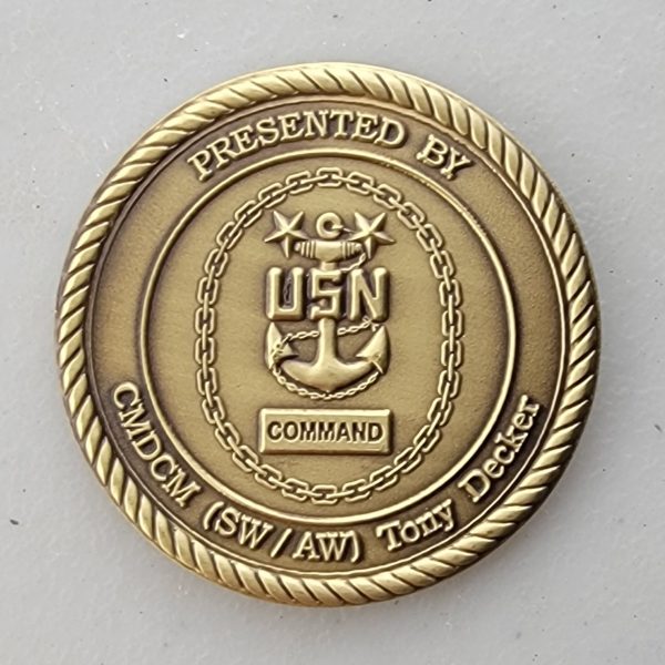 USS FREEDOM - LCS1 - Challenge Coin - Image 2
