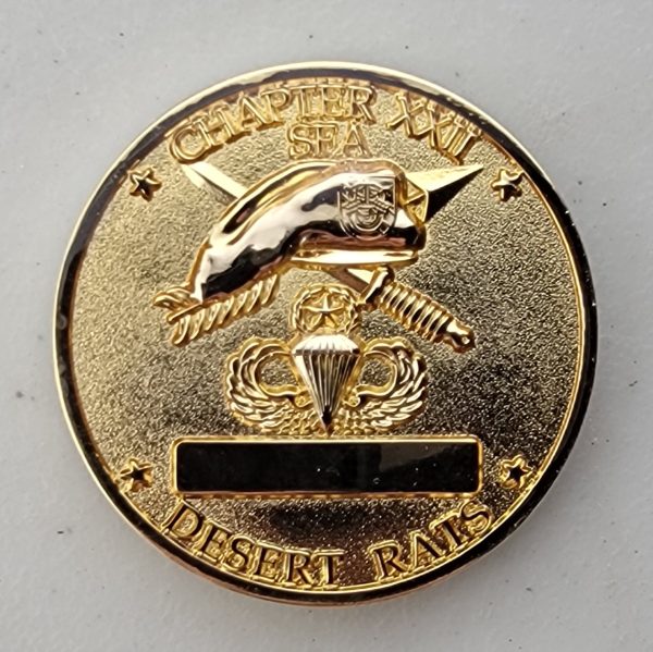 DESERT RATS - Challenge Coin - Image 2