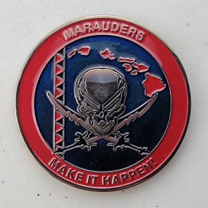 747TH COMMUNICATIONS SQUADRON - MARAUDERS - Challenge Coin