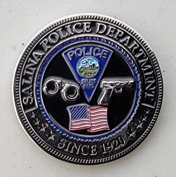 SALINA POLICE DEPARTMENT - Challenge Coin - Image 2