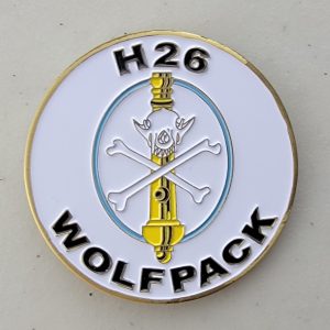 H26 - WOLFPACK - Challenge Coin