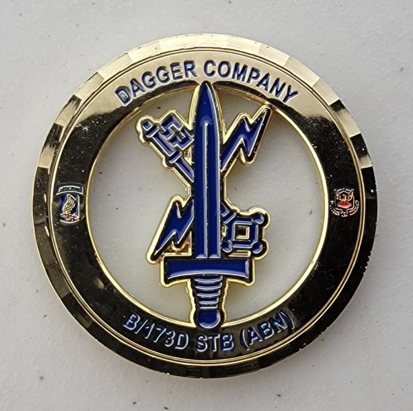 DAGGER COMPANY - B/173D STB (ABN) - Challenge Coin