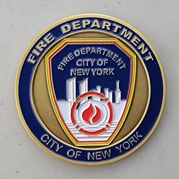 FDNY - GIS UNIT - Challenge Coin - Image 2